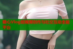 糖心Vlog短视频创作与社交互动全能平台