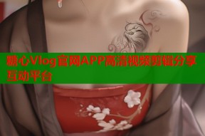 糖心Vlog官网APP高清视频剪辑分享互动平台