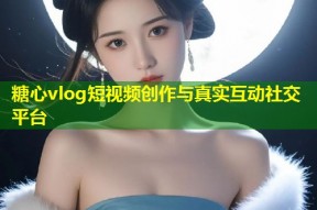 糖心vlog短视频创作与真实互动社交平台