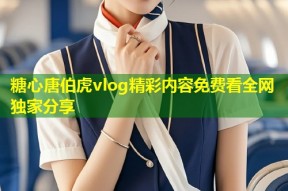 糖心唐伯虎vlog精彩内容免费看全网独家分享