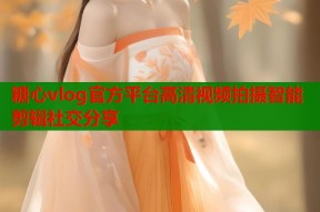 糖心vlog官方平台高清视频拍摄智能剪辑社交分享