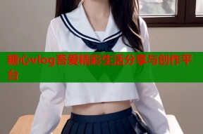 糖心vlog吾爱精彩生活分享与创作平台