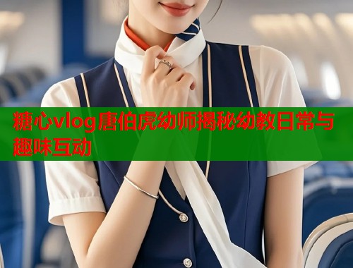 糖心vlog唐伯虎幼师揭秘幼教日常与趣味互动  第1张