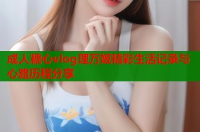 成人糖心vlog理万姬精彩生活记录与心路历程分享
