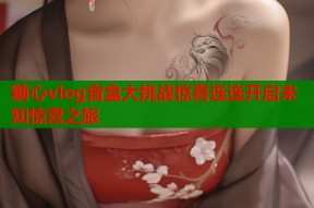 糖心vlog盲盒大挑战惊喜连连开启未知惊喜之旅