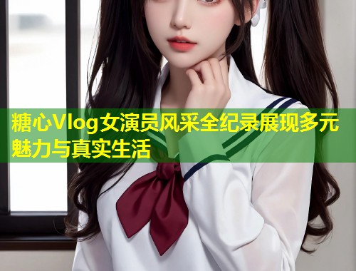 糖心Vlog女演员风采全纪录展现多元魅力与真实生活  第1张